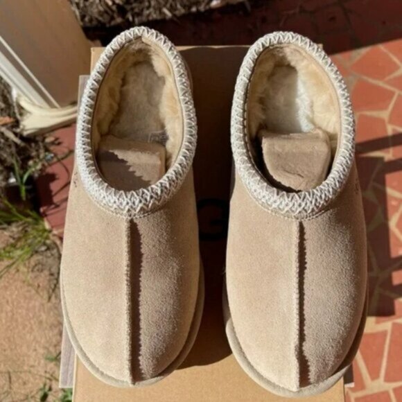 UGG Tazz Sand Suede Slippers - Picture 3 of 11